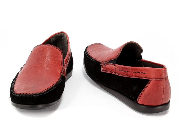 Men's moccasins, men's leather shoes, men's leather moccasins